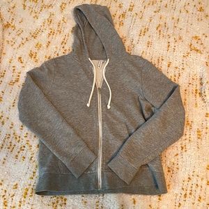 H&M Grey Zipper Hoodie